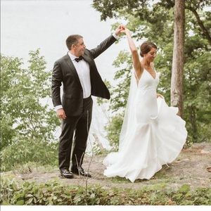 Sarah Seven wedding gown